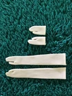 Vintage Barbie SHORT & LONG WHITE Tricot GLOVES - EUC (1960s)