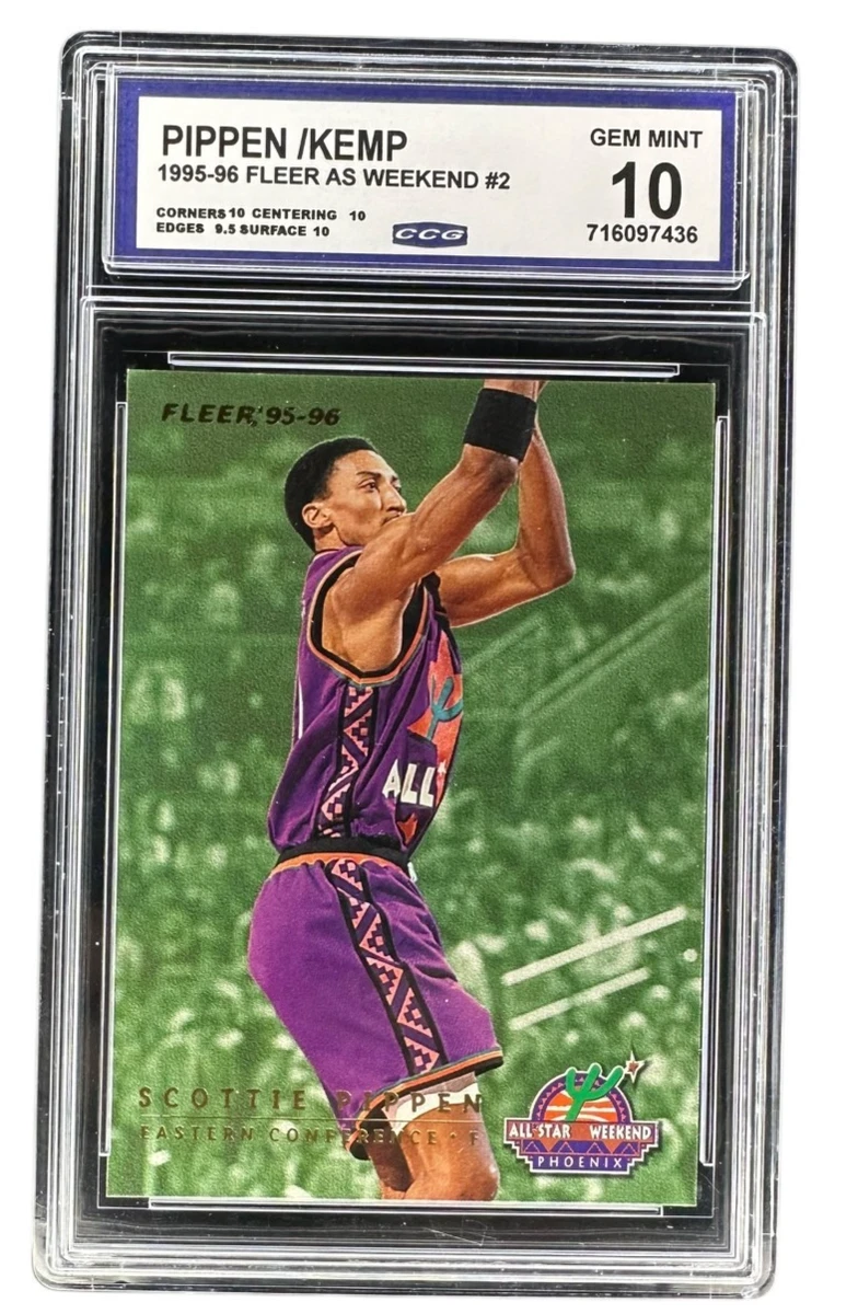 Fleer Scottie Pippen Basketball 1995-96 Season Sports Trading