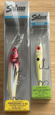 Salmo 12SD Freediver and Salmo Rattlin' Sting 9