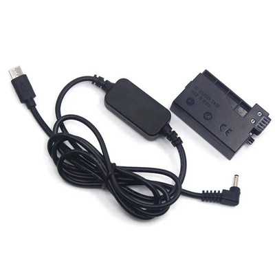 Usb C Dc Cable Dr-E8 Lp-E8 Dummy Battery For Canon Eos T2i T3i T4i T5i 550d