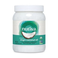 Nutiva, aceite de coco orgánico virgen, 54 OZ