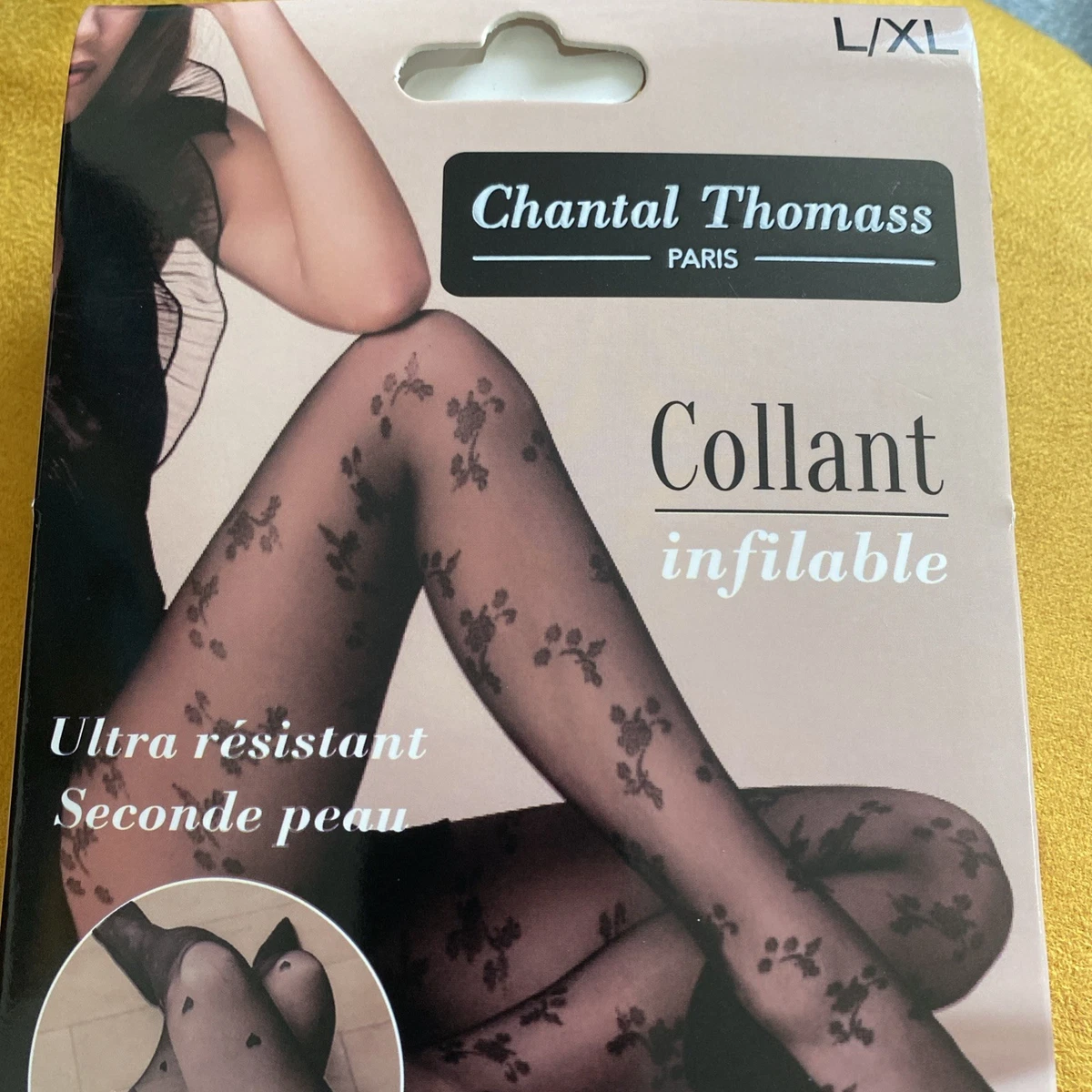 Bas Couture Chantal Thomass Taille 3 – Ivoire, 15 Deniers, Fabrication Italienne, Neuf Avec étiquette
