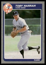 1985 Fleer #130 Toby Harrah NRMT+