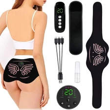 Hip Trainer, Wearable ABS Stimulator Butt Lifting Machine, EMS Muscle Stimula...