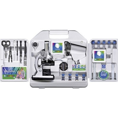 Bresser Optik 88-51000 Junior 300X - 1200X Kinder-Mikroskop Monokular 1200 x