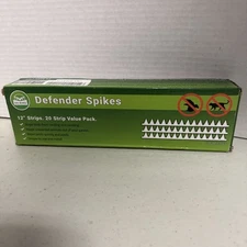 De-Bird Defender Spikes, 12 Pack Bird Deterrent, Squirrel Spikes, Anti Climb