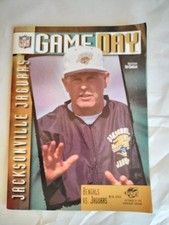 Gameday NFL program September 10 1995 Bengals V Jaguars Tom Coughlin