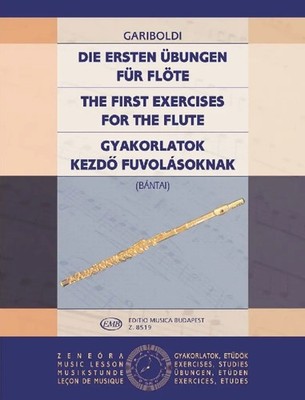 Die ersten Übungen für Flöte | The First Exercises for Flute | Gariboldi | Buch