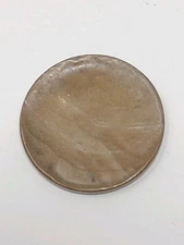 Late Stage STRUCK THROUGH CAPPED DIE COPPER LINCOLN MEMORIAL CENT BN Error Penny