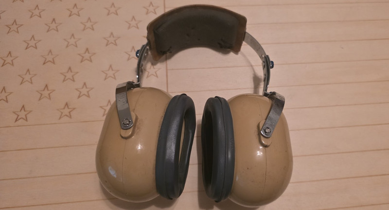 Vintage Aural Protector Sound Headset MIL-A-23899A David Clark Co Military Grade