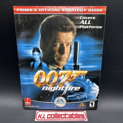 007 Nightfire Prima Official Strategy Guide PC PS2 Xbox Game Cube EA