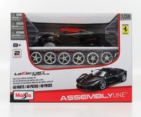 Maisto 1/24 Kit Ferrari Laferrari Open 2016 Schwarz Statisches Modell Diecast