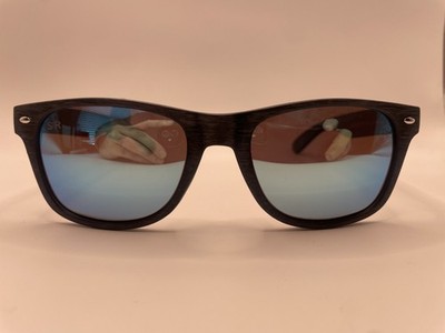 SHADY RAYS CLASSICS CL-32 BLACK OCEAN BLUE POLARIZED UV400 SUNGLASSES NEW