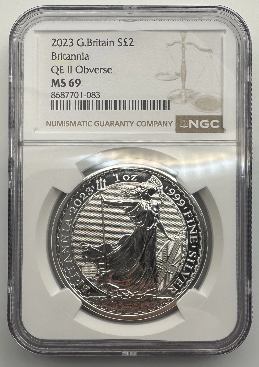 UK Britannia MS 69 Silver Bullion Coins for sale | eBay