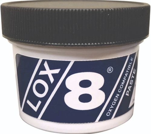 LOX-8 Thread Sealant Paste 100 Gram Jar Seal Cylinder and Pipe Threads