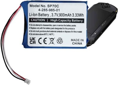 SP70C Battery Replacement for Son y PSP Street PSP E1000 PSP E1002 PSP E1003