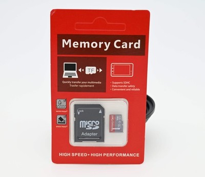 128GB Micro SD Memory Card with SD Adapter