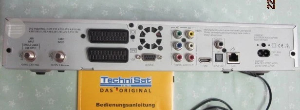 TechniSat DigiCorder HD S2 Plus Satellitenreceiver - Bild 4 von 4