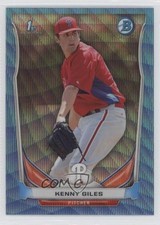 2014 Bowman Prospects Chrome Blue Wave Refractor Ken Giles Kenny #BCP99 8t7