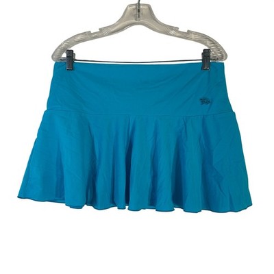 Hapari Turquoise Blue Ruffled Swim Skirt Skirtini Bottom NWT XXL 308