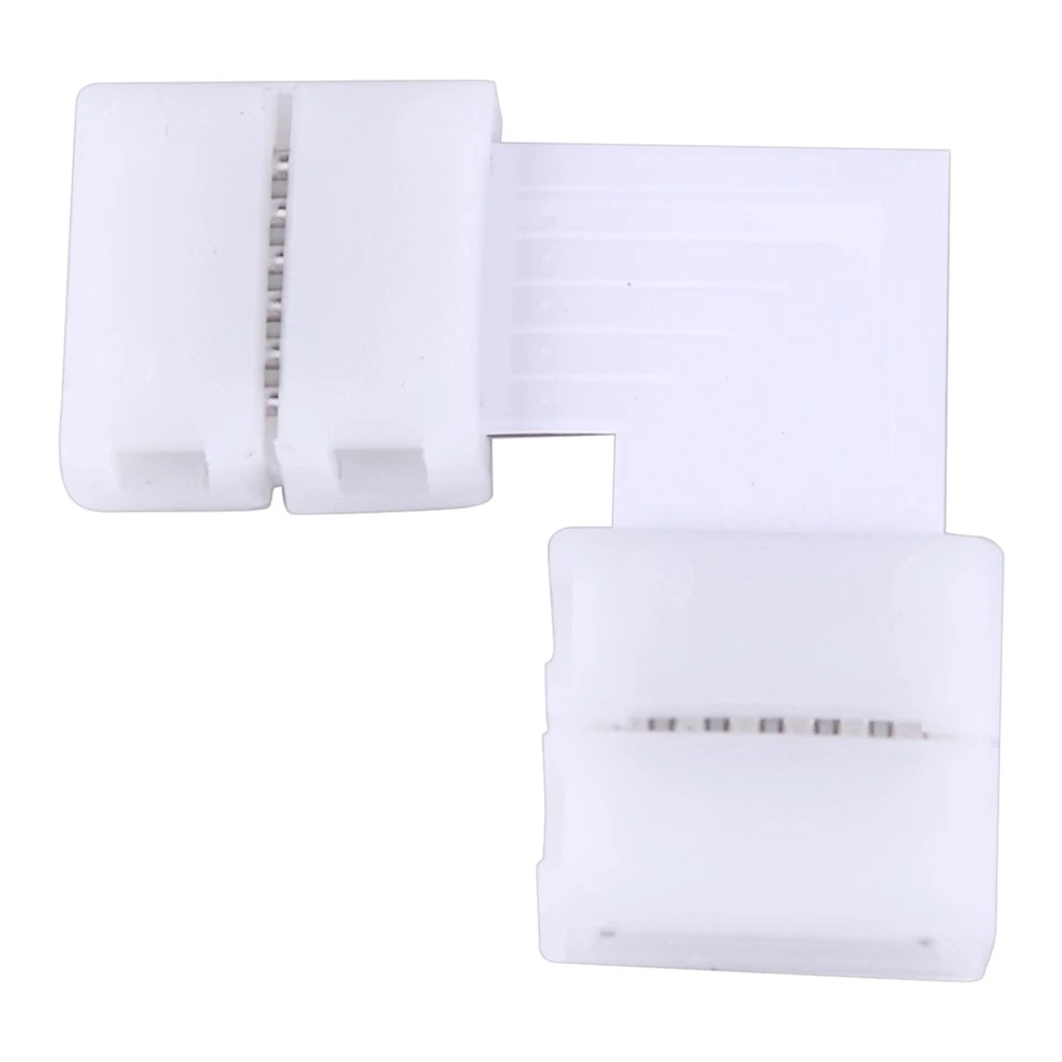 fit for 5050 RGB LED Strip Connectors 5Pcs L Shape LED Connector 6Pin solderless - Image 2 of 3