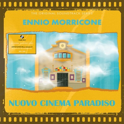 Ennio Morricone Nuovo Cinema Paradiso (Vinyl) 12'' Album Coloured Vinyl with CD