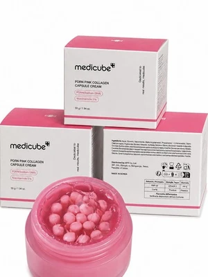 Medicube PDRN Pink Collagen Capsule Cream 55g – Salmon DNA PDRN, Niacinamide 5% - Bild 1 von 3