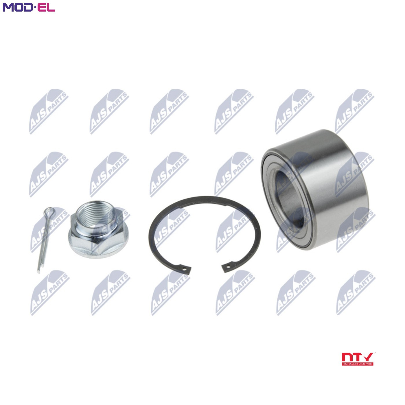 Fits NTY KLP-DA-013 WHEEL BEARING KIT FRONT - Image 13
