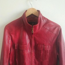 lederjacke damen vintage 70er