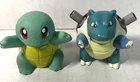 Blastoise & Squirtle Nintendo Pokemon Vtg Burger King 1999 Squirter Toy Figures