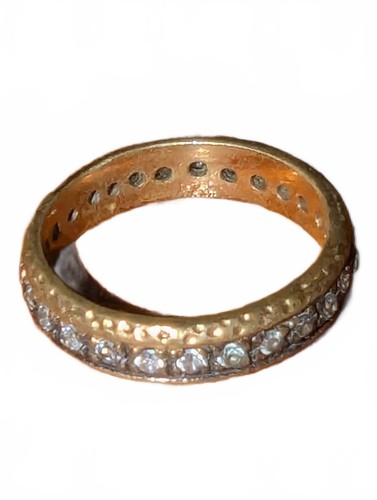 Vintage Banana Republic Rhinestone Band Ring