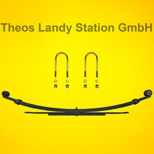 HEAVY DUTY Blattfeder FIAT DUCATO 280+290 Wohnmobil +2 Briden,1982-94, 3+2 Lagen