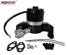 Sbc Electric Water Pump For Small Block Chevy 283-327-400 High Volume Flow Black