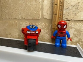 LEGO DUPLO MARVEL SPIDER-MAN WEB BIKE FIGURE & MOTORCYLE 10607