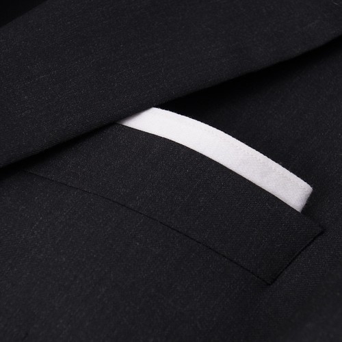 NWT $1375 LUBIAM (L.B.M. 1911) Charcoal Gray Wool Tuxedo Classic-Fit 36 R Suit - Picture 5 of 11