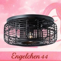 Deckenleuchte Lampe Bambus Holz Schwarz E27 Brilliant Crosstown Deckenleuchte
