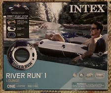 Inflatable Floating Water Tube Raft Float Intex River Run 1 Person