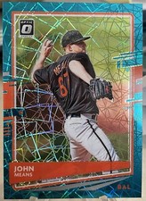 2020 John Means Panini Donruss Optic Baseball #189 09/35 Teal Velocity Orioles