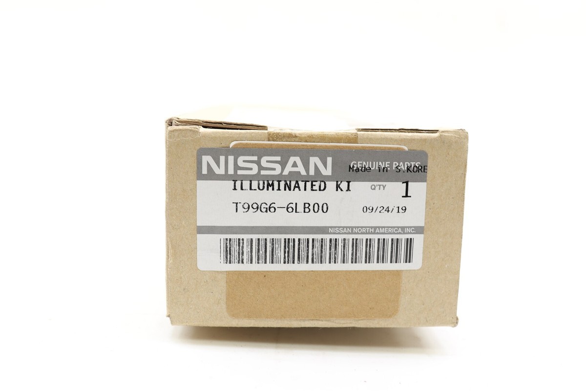 NEW OEM Door Illuminated Kick Plate Set T99G66LB00 for Nissan