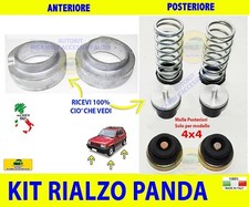 Rialzi per  Panda 4x4 Spessori Kit Molle  Anteriore Posteriore rialzo VAN