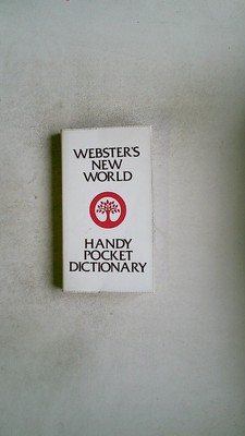 108764 WEBSTER'S NEW WORLD Handy Pocket Dictionary