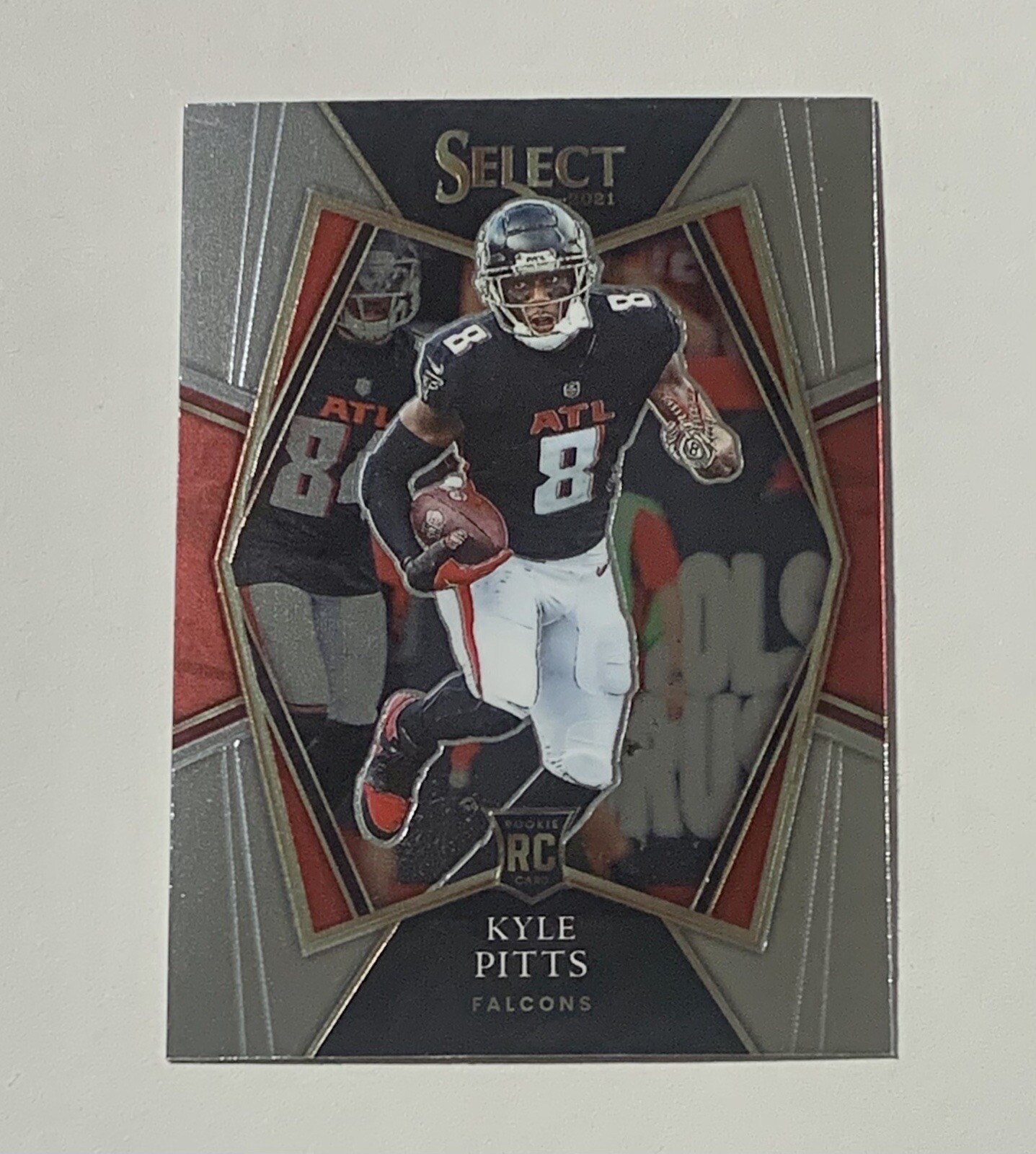 2021 Panini Select Kyle Pitts Premier Level RC #146 Atlanta Falcons