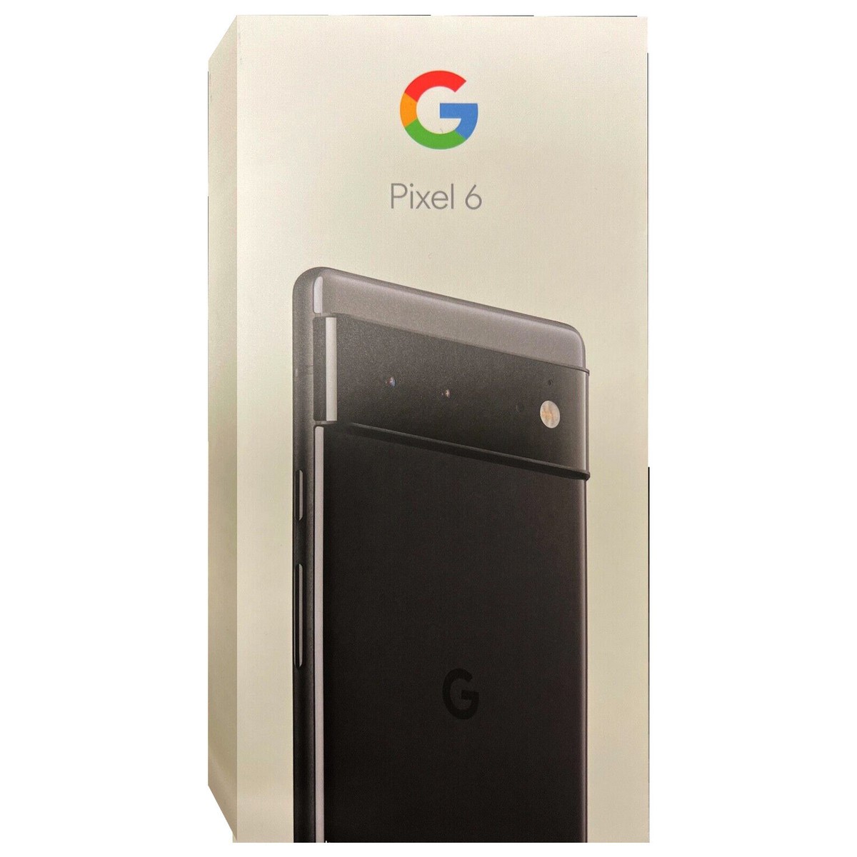 New Google Pixel 6 Dual Sim 128GB + 8GB Stormy Black Factory