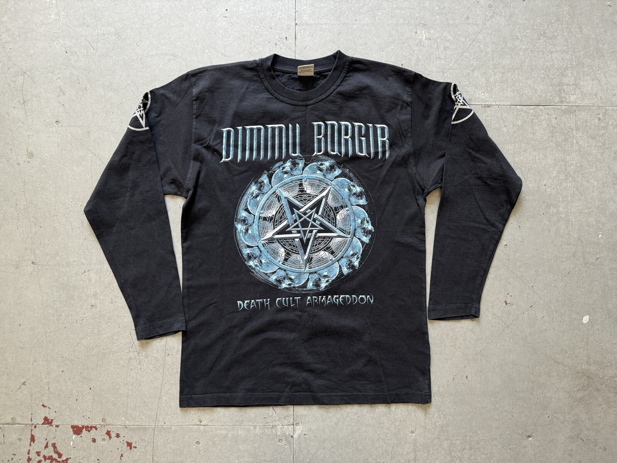 00s vintage y2k Dimmu Borgir Death Cult Armageddon longsleeve t 