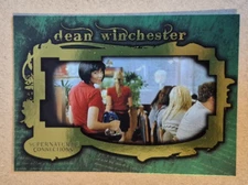 SUPERNATURAL Connections Foil Trading Card #39 Inkworks 2008 "Service With..."