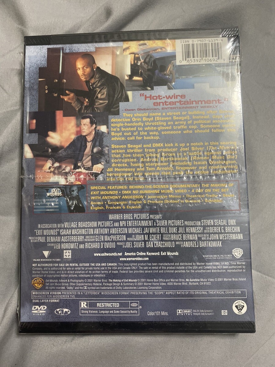 その他 Extasis [DVD] Amazon.com: Exit Wounds (BD) [Blu-ray] : Patrick Breen, DMX