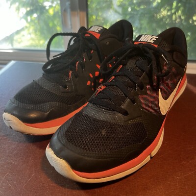 Nike Womens Sz Flex 2015 Run Lace Up Running Shoes Sneakers Black  709021-002