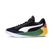 Size 13 - PUMA Black Fives x Fusion Nitro Black Amazon Green.