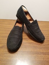 AVVENTRA ALL LEATHER HANDMADE IN SPAIN BLACK SLIPON 12/M/ MADE IN SPAIN