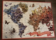 Galison Butterfly Migration Puzzle 1000 Pieces Galison Open But All Pieces Here